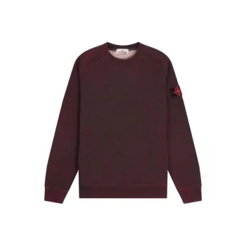 STONE ISLAND Sweatshirts Men Burgundy