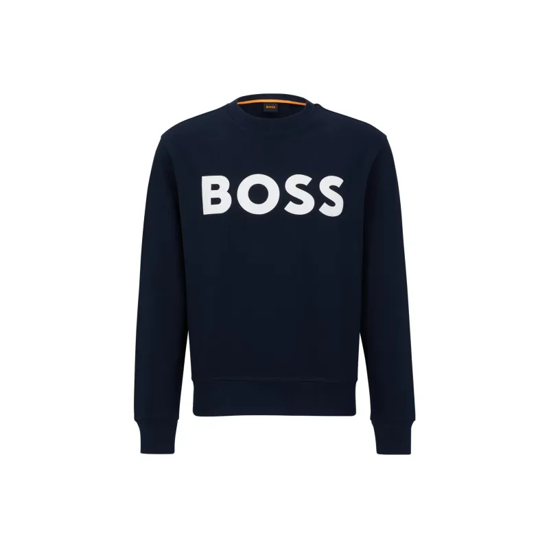 HUGO BOSS Logo Printed Crewneck Sweatshirt-0