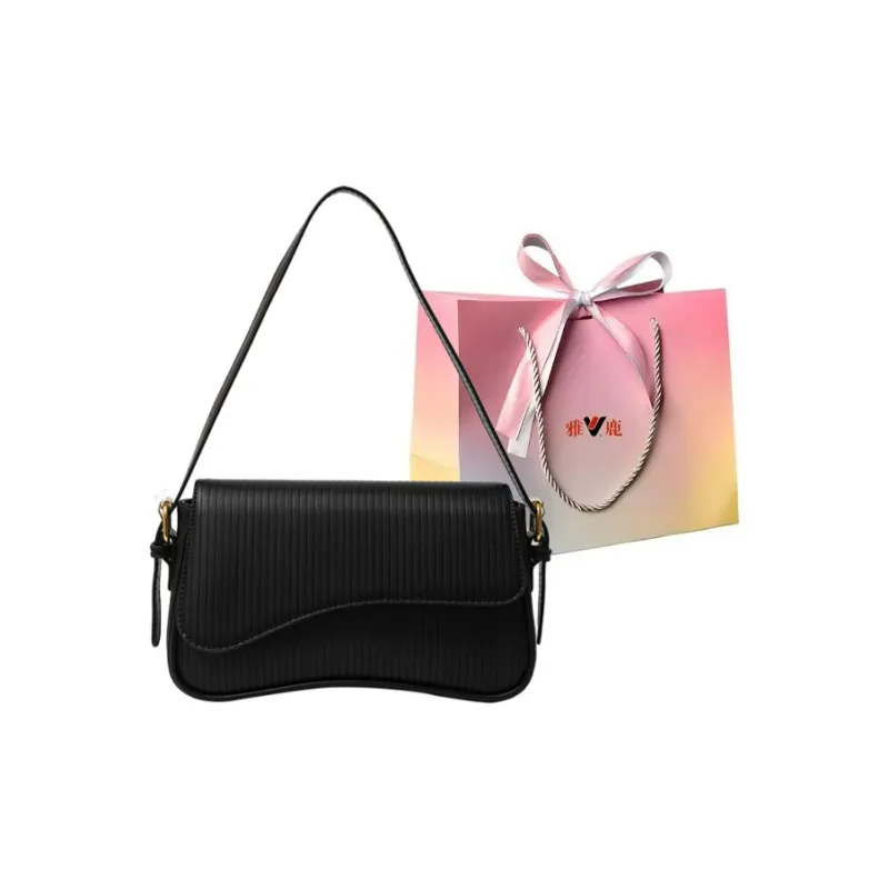 Yalu PU Portable Crossbody Bag, Shoulder Bag Women's White/Black/Coffee/Red-6