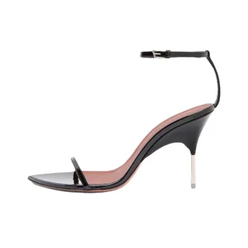 AMINA MUADDI Bruna Strap Sandals 9.5cm Women's Black