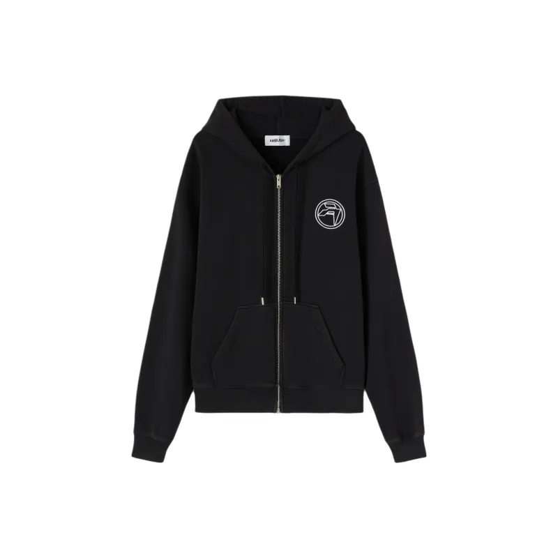 AMBUSH Amblem Zip Up Hoodie-0