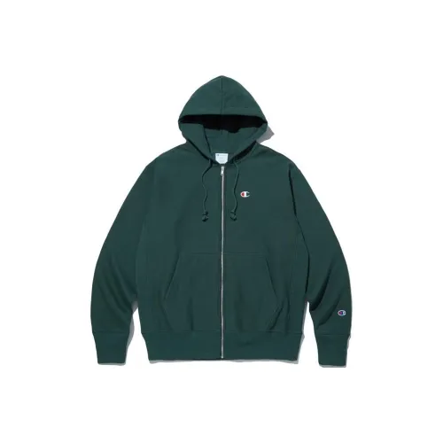 Champion Reverse Weave Sweatshirt Unisex Dark Green