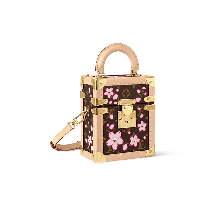 LOUIS VUITTON X Takashi Murakami Cherry Blossom Camera Box Sakura Brown-1