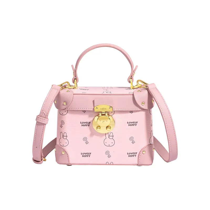 Miffy Synthetic Leather Shoulder Bag Crossbody Bag Handbag Women's Multicolor-9