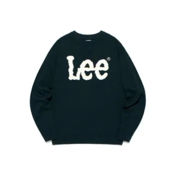 Lee FW23 Sweatshirt Unisex Dark Green
