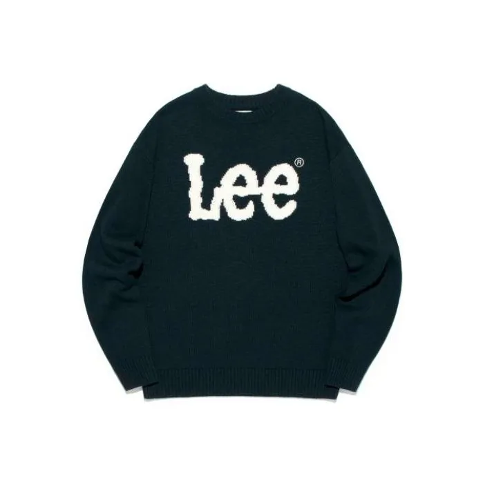 Lee FW23 Sweatshirt Unisex Dark Green-0