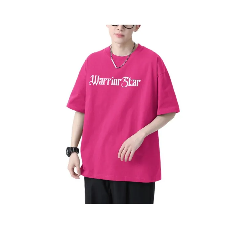 Warrior T-Shirt Men's Dragon Fruit Red-0