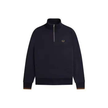FRED PERRY Logo embroidered Cotton Sweatshirt