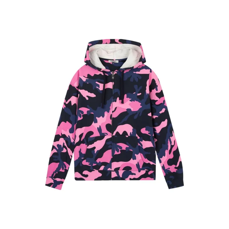 Valentino Sweatshirt Men's Camouflage Pink-0