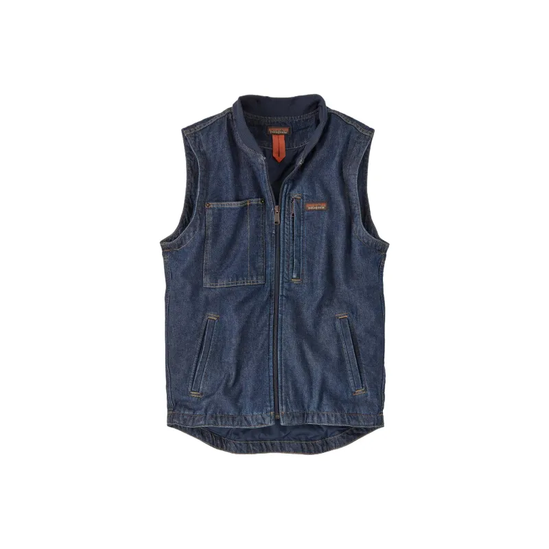 Patagonia Insulated Work Denim Ironclad Vest Men's HOSD-0
