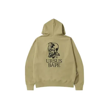 A BATHING APE Ursus Loose Fit Zip Up Hoodie