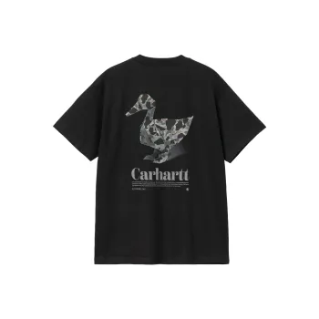 Carhartt WIP FW24 S/S Fold Duck T Shirt T Shirt Unisex Black