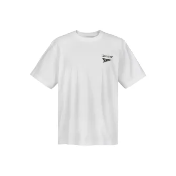C2H4 T Shirts Men White