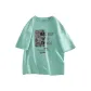 Aqua Green Short-Sleeved