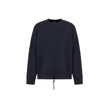 EMPORIO ARMANI FW24 Sweatshirt Men's Marine Blue