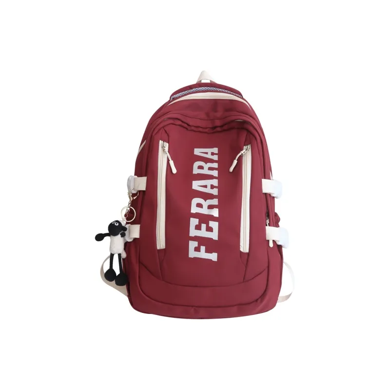 Deli Bear Nylon Backpack Unisex Multicolor-3