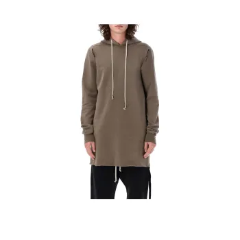 Rick Owens DRKSHDW Cut Out Detailed Long Hoodie
