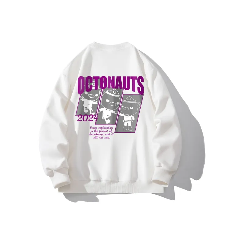 Small Columns Under The Sea Sweatshirt Unisex-3