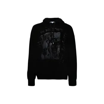 Lanvin X Future Printed Hoodie