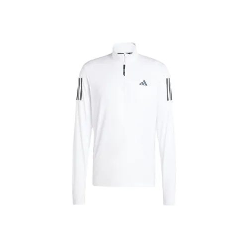 Adidas Free Shipping With AdiClub Own The Run Half Zip Track Top