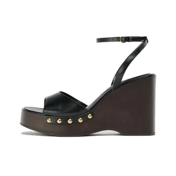 ZARA One Strap Sandals Women's Black