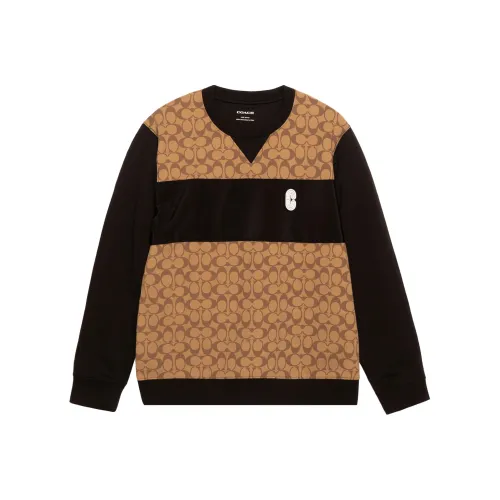COACH SS22 Sweatshirt Men's Khaki