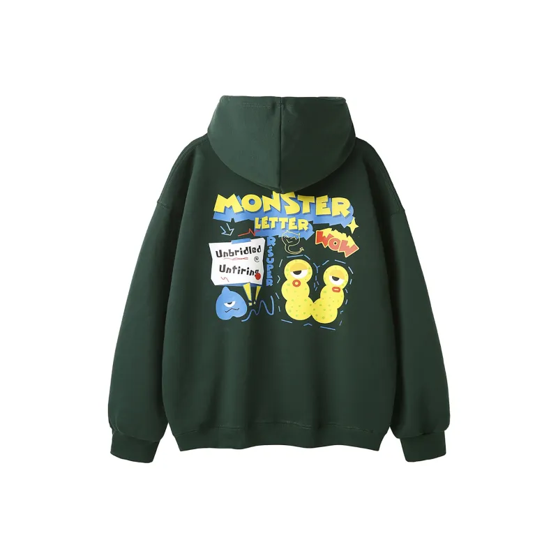 R.super X Monster Letter Co branded Series Sweatshirts Unisex-15