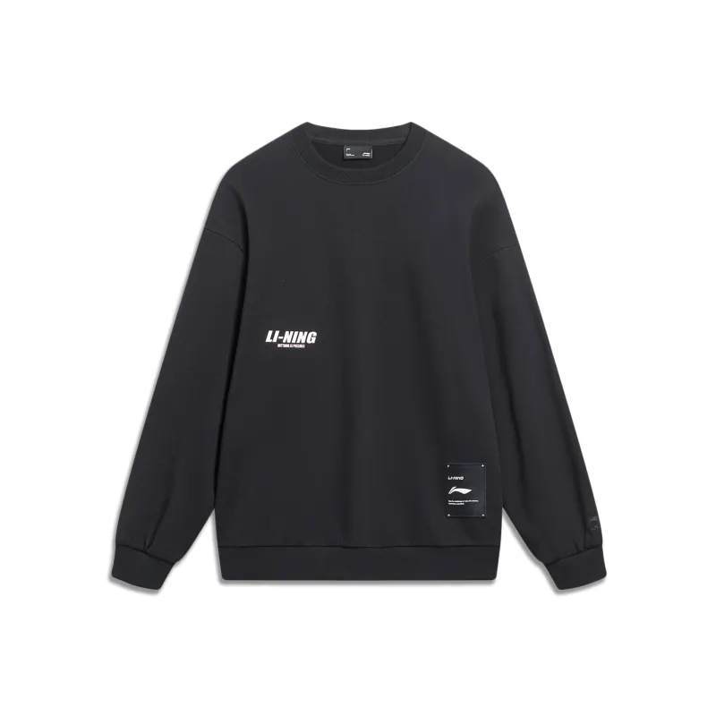 LINING Sports Life Collection Sweatshirts Men Black-0