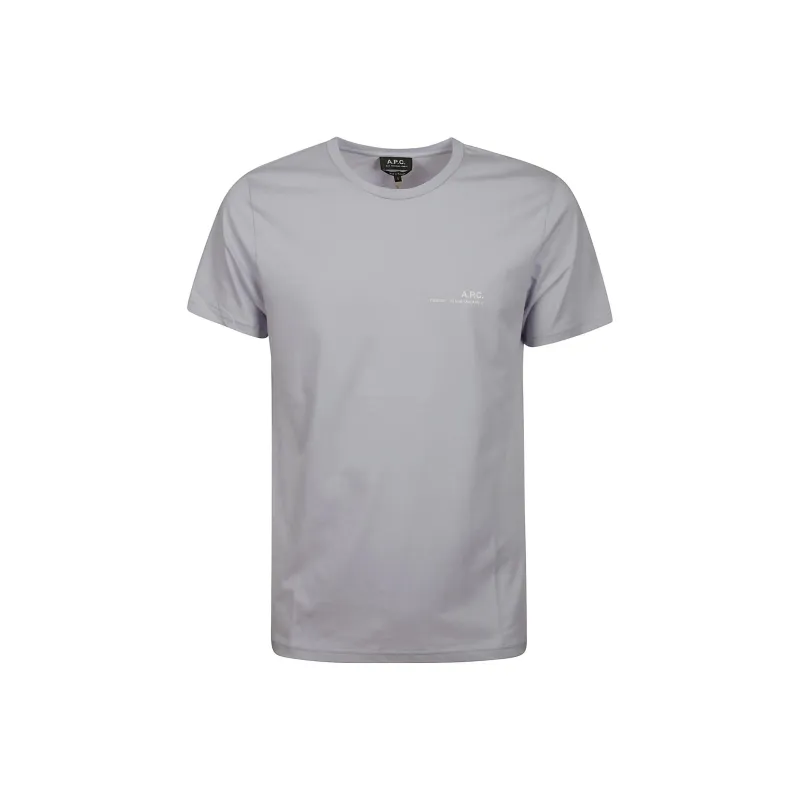A.P.C T Shirts Men Gray-0