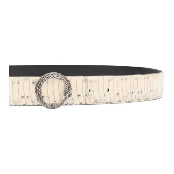 Roberto Cavalli Snake Buckle Belt-1