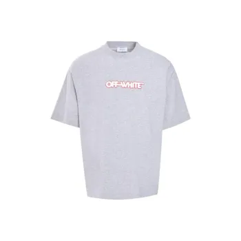 OFF WHITE Round Logo Skate Crewneck T Shirt