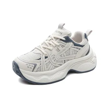 Love Elaine Slip Resistant, Breathable, Lightweight, Height Increasing Low Top Chunky Sneakers Women's