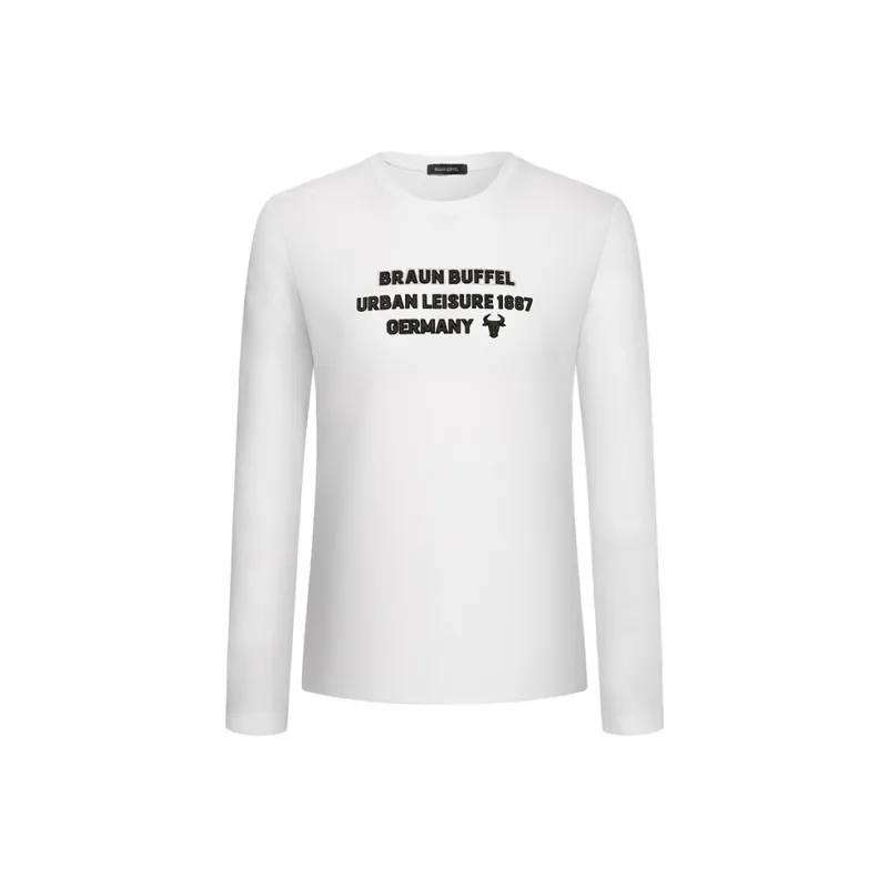 BRAUN BUFFEL T-Shirts Men-0
