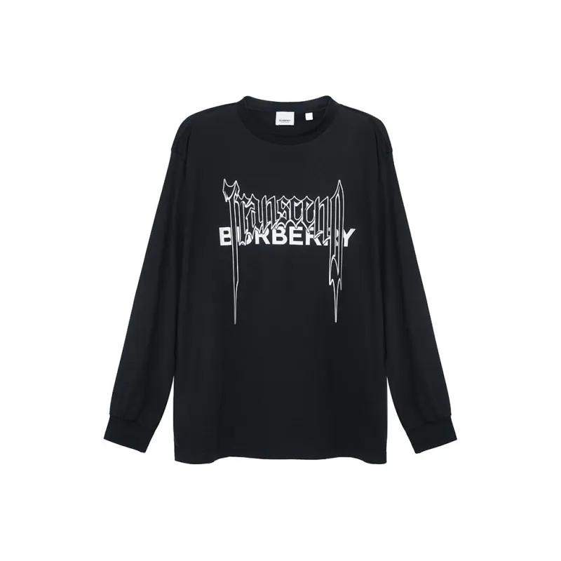 Burberry Graphic Logo Print Sweatshirt-0