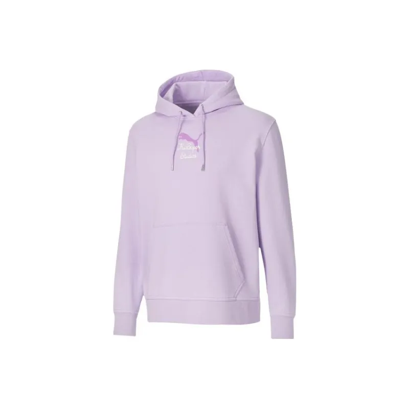 PUMA X KS Co branded Model Sweatshirts Men Purple-0