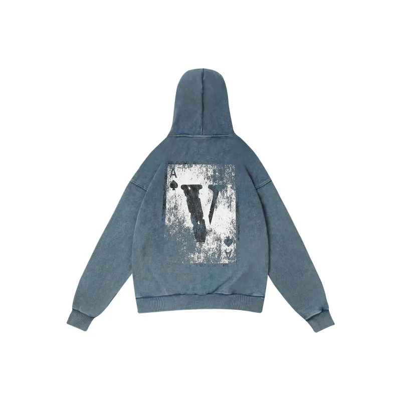 VLONE Sweatshirts Unisex Blue-0