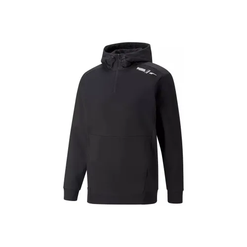 PUMA RAD CAL HALF-ZIP DK Sweatshirt Men's Black