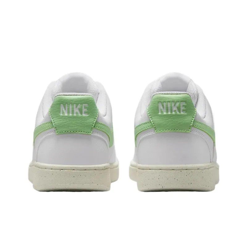 Nike Court Vision Low Top Skateboard Shoes Women's Light Green-4