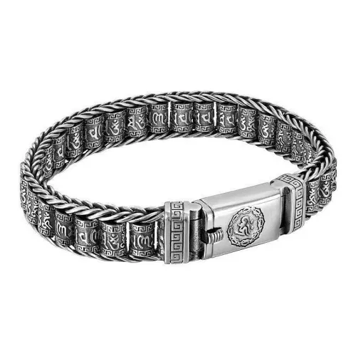 Silver Gold Cuban Link Chain