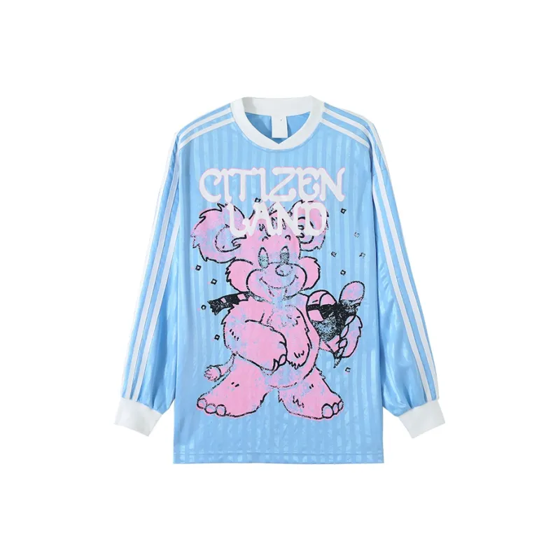 CONP SS24 T-Shirt Unisex Pink Blue Clash-0