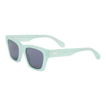OFF WHITE Square Sunglasses Men's Green