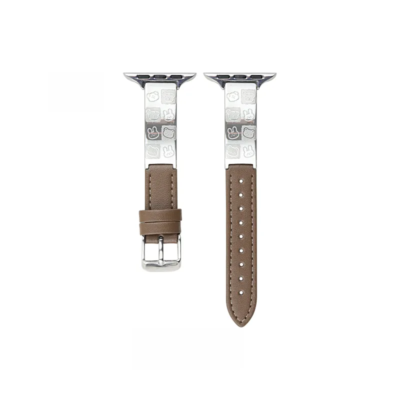 LOVINGCOOL Watch Band Apple Compatibility 15cm Cowhide Leather Material-5