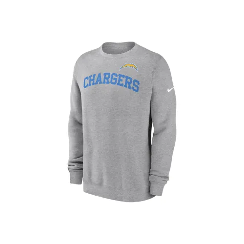 Nike Los Angeles Chargers Club Men's Nike Nfl Pullover Crew