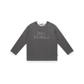 EMPTY REFERENCE T Shirt Unisex Gray