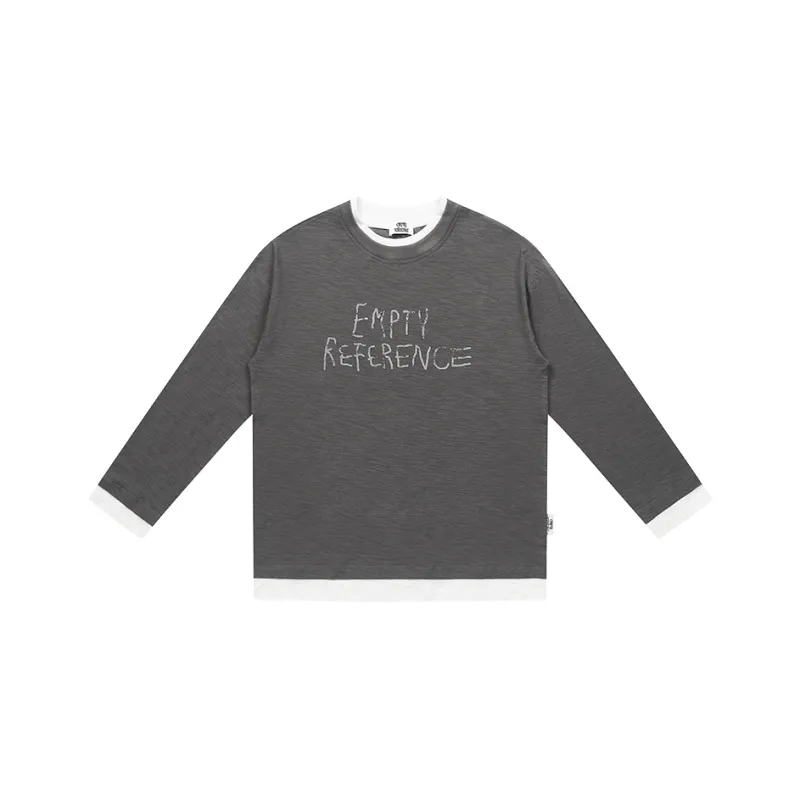 EMPTY REFERENCE T Shirt Unisex Gray-0