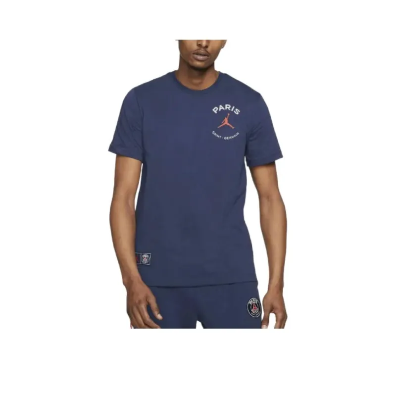 Jordan Paris Saint Germain Logo T Shirt-0