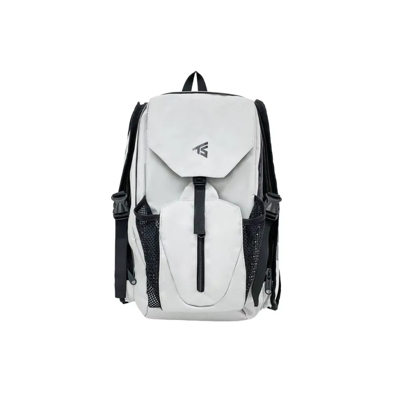 HCXK Oxford Backpack Unisex Gray/Black/Red-0