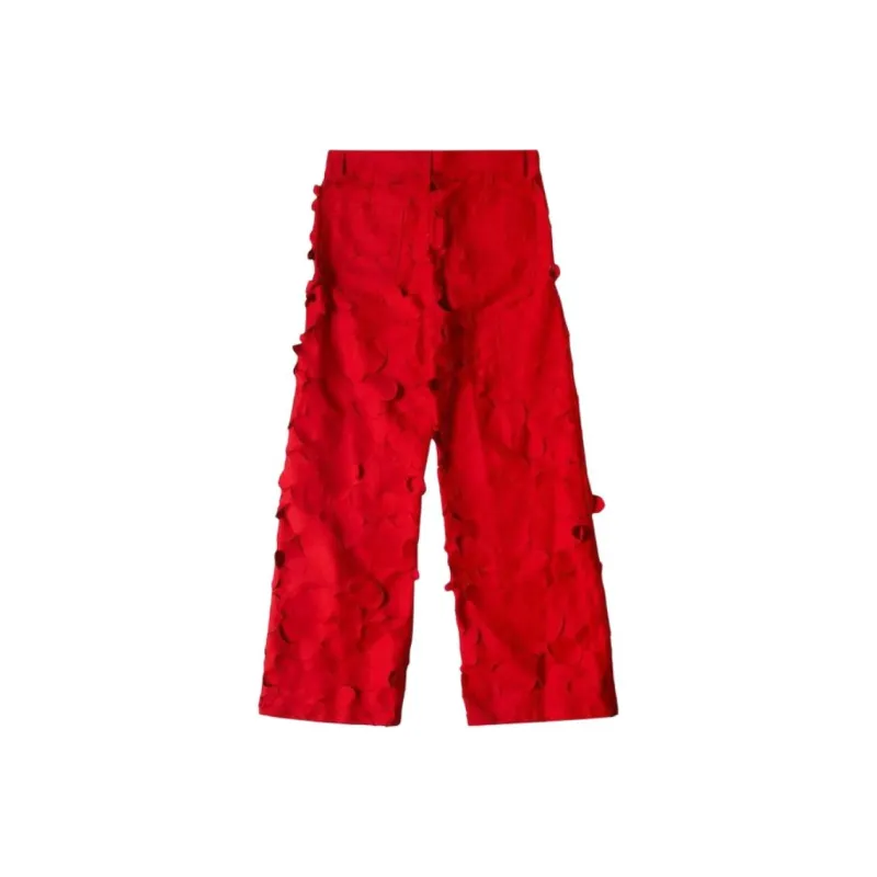 MARNI Embroidered Rover Flowers Cut Out Trousers-1