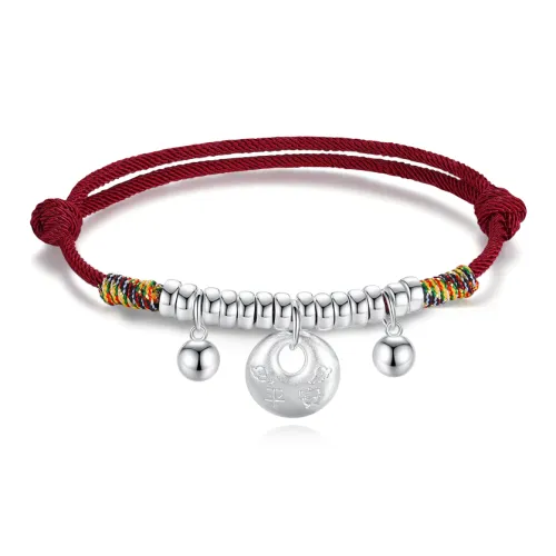 7℃ 999 Fine Silver Bracelets Unisex