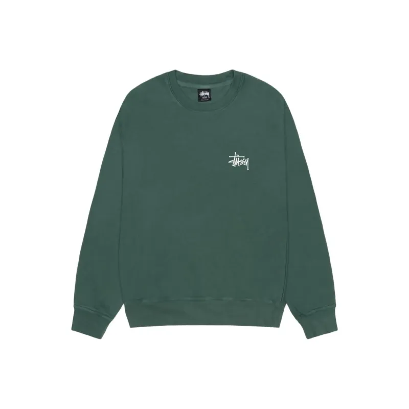 Stussy Basic Pigment Dyed Crewneck-8